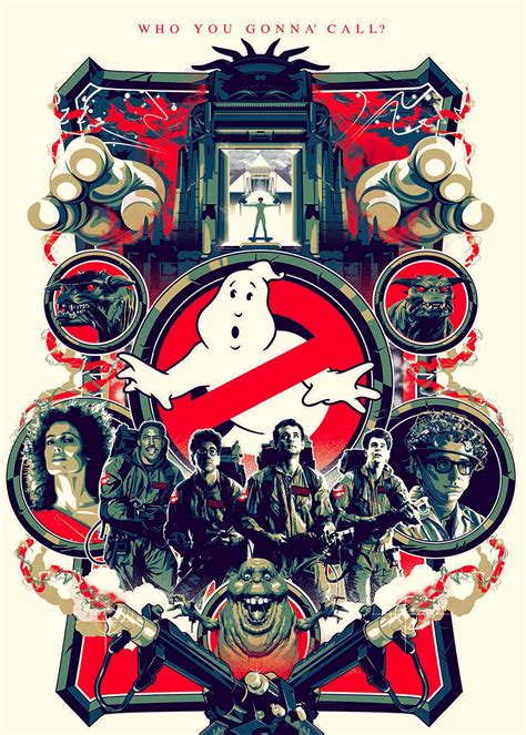 Ghostbusters Movie Poster Who You Gonna Call Poster Prints Movie