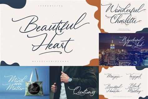 Luxury And Beauty Script Font Bundle Stunning Script Fonts Creative