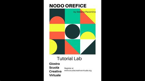 Tutorial Lab Nodo Orefice Di Stefania Placentino Youtube