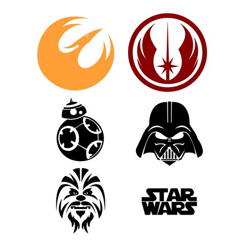 Star Wars Graphics Svg Dxf Eps Png Cdr Ai Pdf Vector Art Etsy