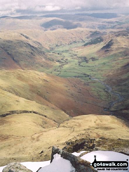 Walk Bow Fell Bowfell In The Southern Fells The Lake District