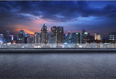 Video Studio Dashan 20x10ft Modern City Panorama Backdrop Cityscape