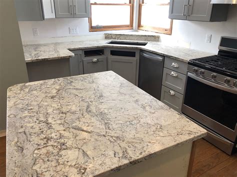 White Springs Leathered Granite Countertops Fabricated And Installed By