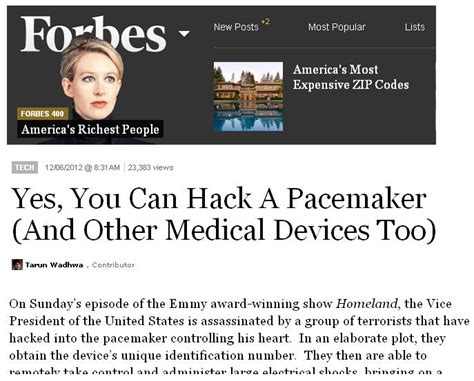 It works very much like a pacemaker. Pacemaker hacking and hijacking : Real threat in a ...