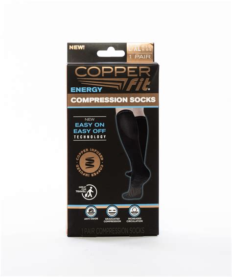 New Copper Fit Energy Compression Socks Lxl Cvs Pharmacy