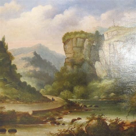 Large European Landscape Painting Early 19th Century At 1stdibs