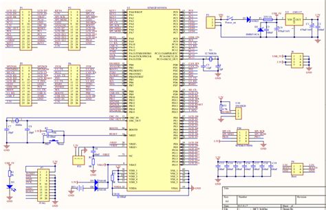 Stm32单片机开发板电路原理图免费下载 电子电路图电子技术资料网站