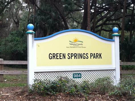 Green Springs Park In Enterprise Volusia County Volusia County Moms