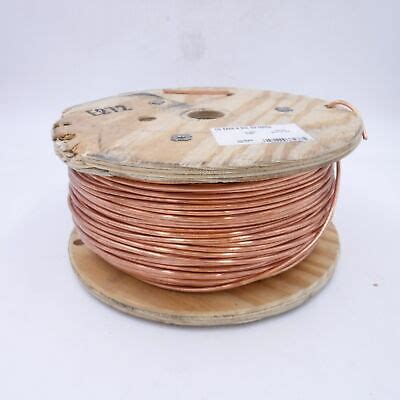 Southwire AWG Mil Solid Soft Drawn Bare Copper Grounding Wire EBay