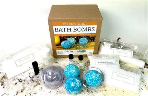 The bath bombs also contain seaweed extract and they're topped with blue sugar pearls. Starter DIY Bath Bomb Making Kit | Bath bomb making kit ...