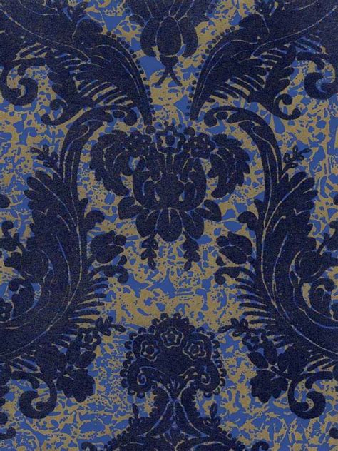 46 Royal Blue And Gold Wallpaper On Wallpapersafari