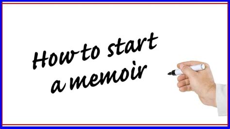 How To Start A Memoir Great Examples From Popular Memoirs