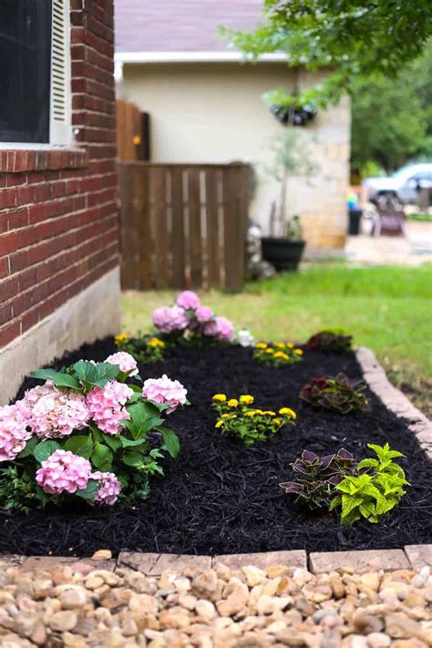 Front Yard Landscaping Ideas Our Simple Flower Bed Makeover