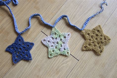 5 Point Crocheted Star Pattern Crochet Patterns
