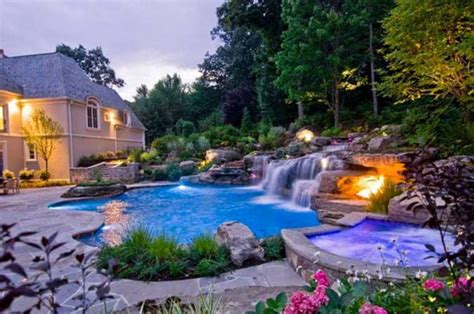 39 Pool Waterfalls Ideas For Your Outdoor Space