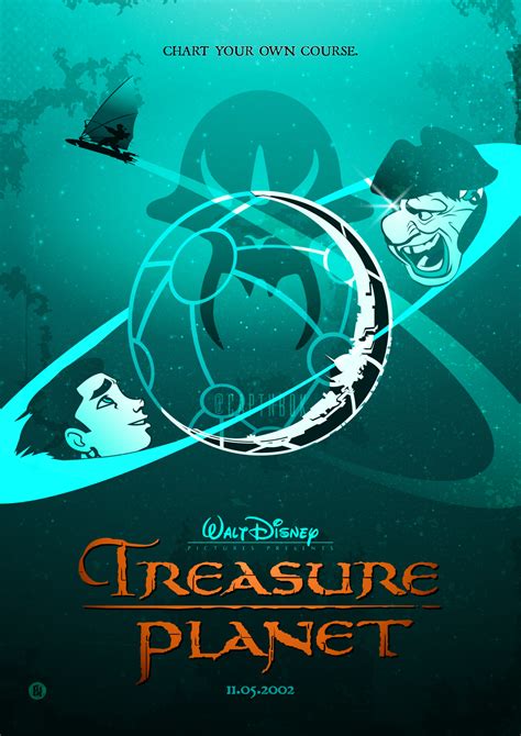 A disney animated version of treasure island. Treasure Planet - PosterSpy