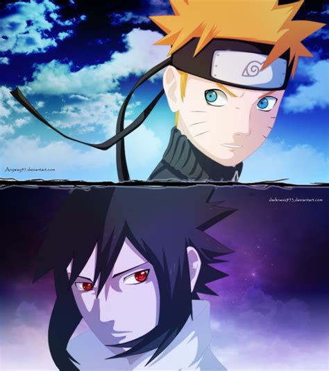 Naruto And Sasuke Friends By Darknyash On Deviantart