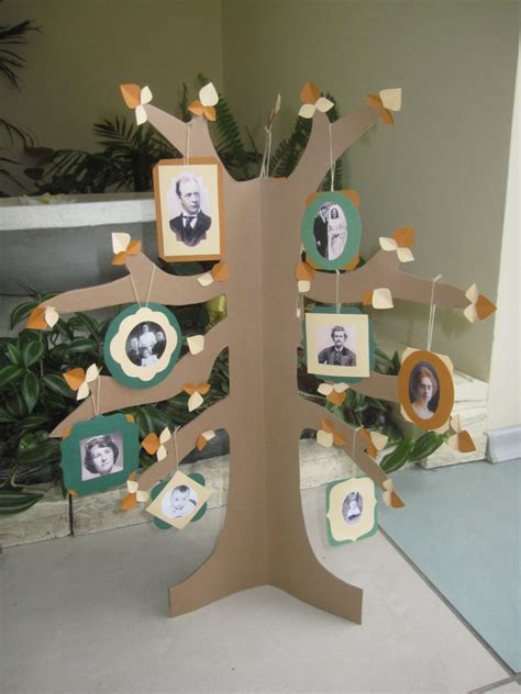 Crear un árbol genealógico original Manualidad paso por paso