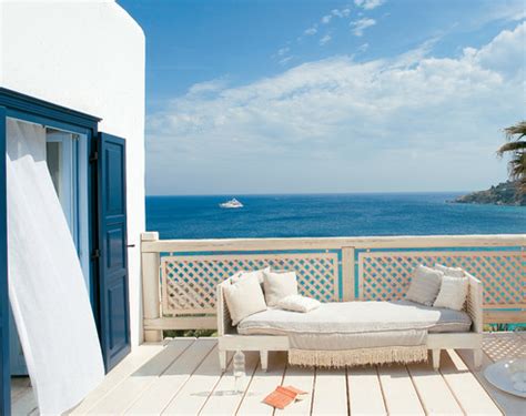 🔹greek inspired home decor and gifts. Greek Decor Style in White and Blue at Mykonos Blue Resort ...