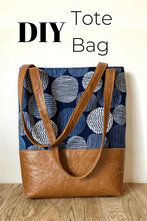 How To Make A Tote Bag With Lining Complete With Tablet Pocket Tote