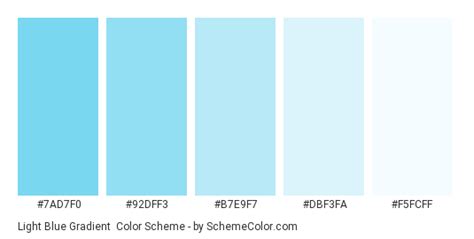 Color Scheme Palette Image Blue Color Schemes Color Schemes