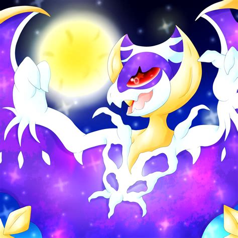 Lunala By Lavaquil On Deviantart