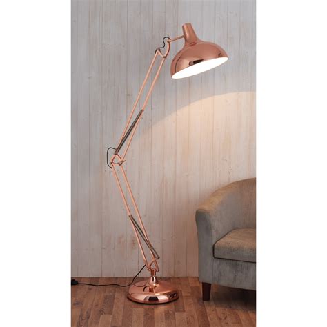 Pin By Sarah Ashby On Living Room Retro Floor Lamps Copper Floor