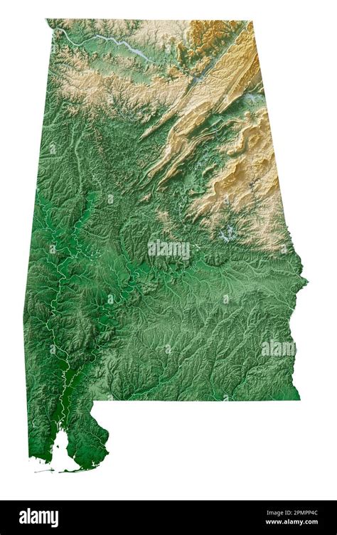 Alabama Map Hi Res Stock Photography And Images Alamy