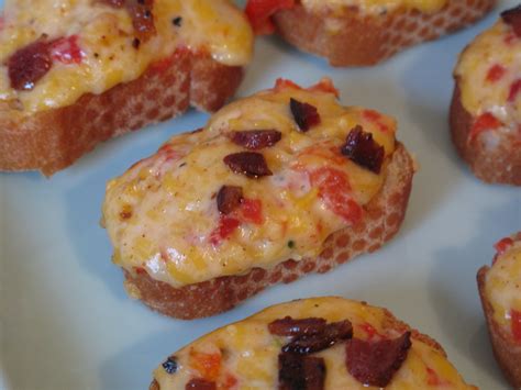 Easy Super Bowl Appetizer Pimento Cheese And Bacon Bites Popsugar Food