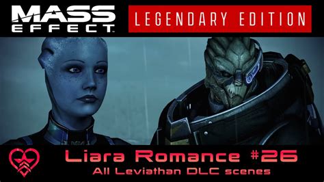 Mass Effect 3 Liara Renegade Femshep Romance Part 26 All Leviathan