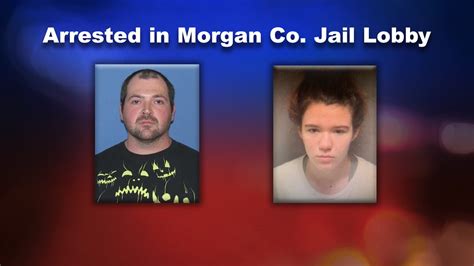 Two Arrests In Morgan County Jail Lobby