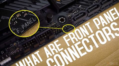 What Are Front Panel Connectors Header How2PC