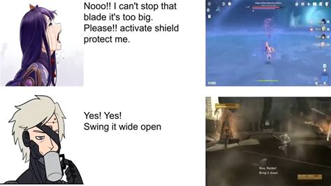 Raiden Vs Raiden Stop That Blade Meme Youtube