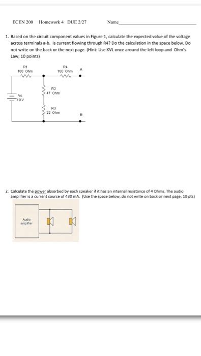 Solved Based On The Circuit Component Values In Figure Chegg