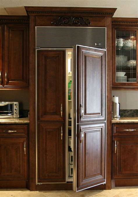 11 Sample Fridge Built Into Cabinet With Diy Home Decorating Ideas