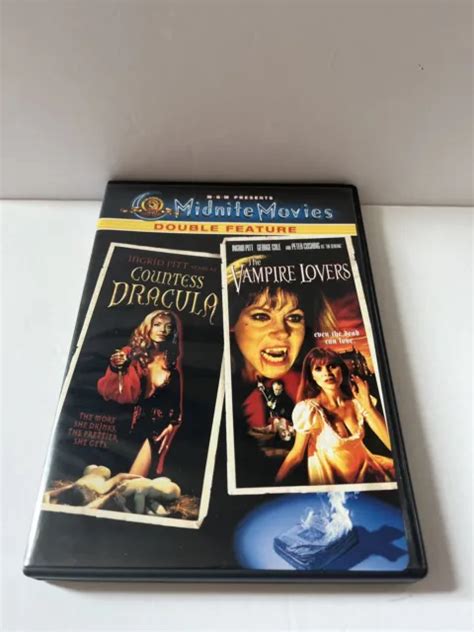 Countess Dracula The Vampire Lovers Dvd Midnite Movies Horror Htf Rare Oop R Picclick