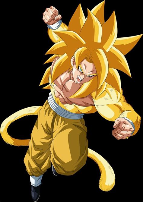 Goku Super Saiyan 4 Golden Dragon Ball Personagens De Anime Super Sayajin Dragon Ball Gt