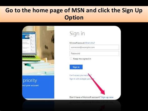 How To Create An Msn Email Account