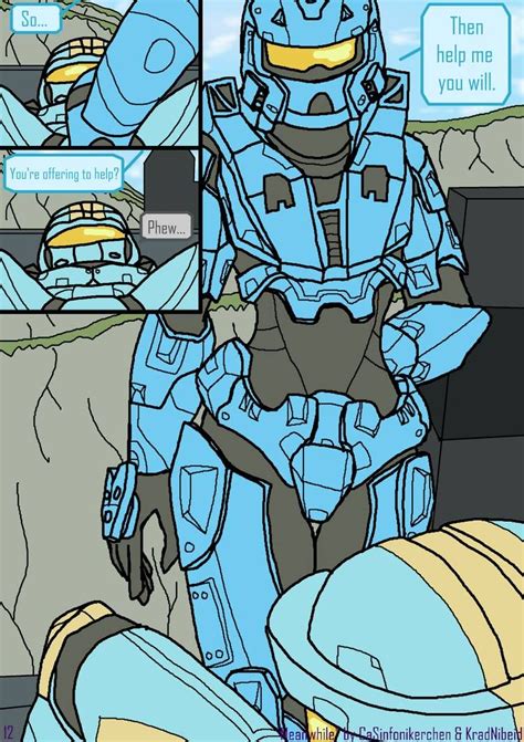 meanwhile pg 12 by kradnibeid on deviantart red vs blue characters red vs blue halo funny