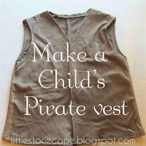 In The Little Stone Cape Childs Pirate Vest