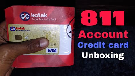 We did not find results for: How to apply kotak credit card from 811 account - YouTube
