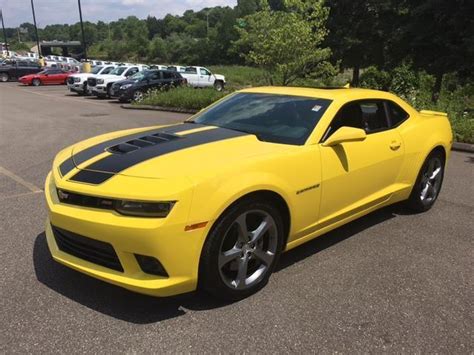 2014 Chevrolet Camaro 2ss 16254 Miles Yellow 2d Coupe 62l V8 Sfi 6 Speed