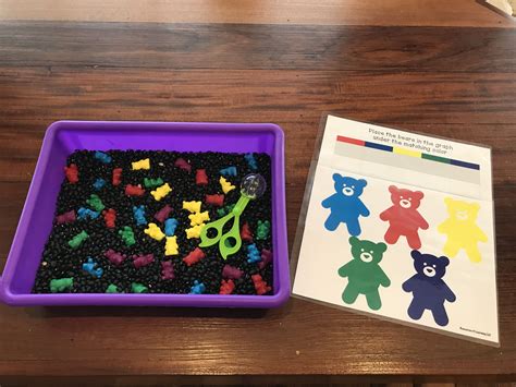 This Is A Fun And Simple Sensory Bin To Get Kids Sorting And Graphing
