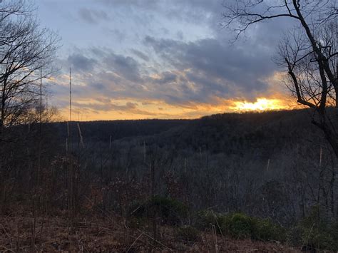 Caught A Sunset At Sunset Point Mammoth Cave Np Nationalpark