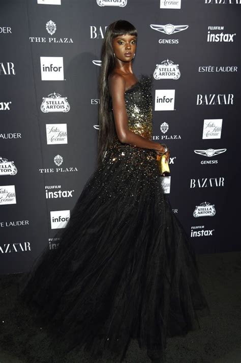 new york ny september 07 duckie thot attends as harper s bazaar celebrates icons by carine