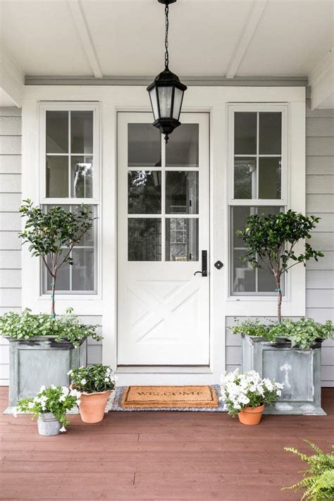 Farmhouse Front Door Ideas And Inspiration Hunker