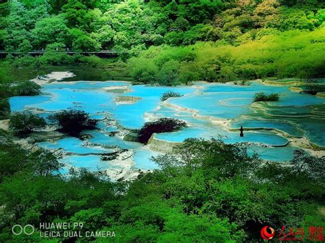 Huanglong Scenic Area Jade Pool In The World Peoples Daily Online
