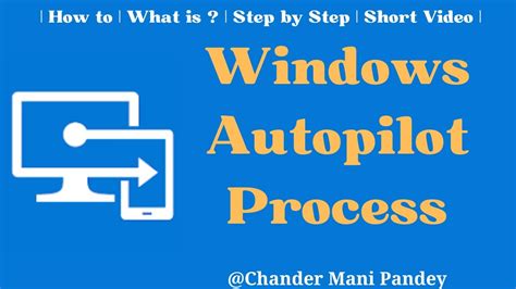 Windows Autopilot Process Microsoft Autopilot Set Up Windows Autopilot High Level Process