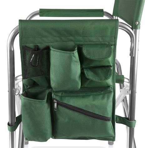 It can be combined with a folding table. ONIVA - a Picnic Time brand Portable Folding Sports Chair ...