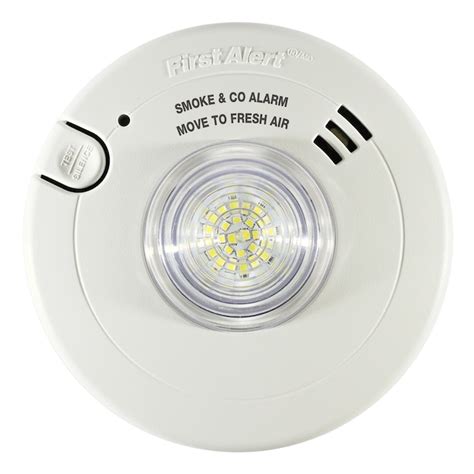 Brk Brk Direct Wire Photoelectric Smoke And Carbon Monoxide Alarm With